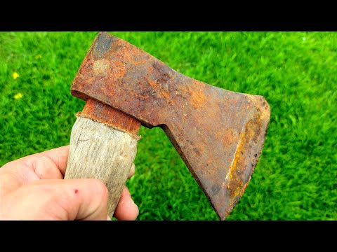 Видео: ПЛОТНИКИ НЕ ХОТЯТ ЧТОБЫ ВЫ ЗНАЛИ ОБ ЭТОМ! Мало кто знает этот современный метод насадки топора!