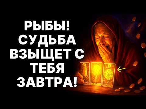 Видео: 🔴🐟Рыбы, секрет ЗАВТРАШНЕГО дня: 😨Твоя судьба РЕШАЕТСЯ прямо СЕЙЧАС❗