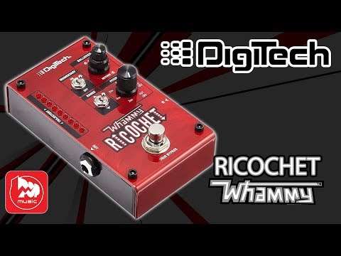 Видео: Digitech Whammy Ricochet - Гитарная педаль Pitch