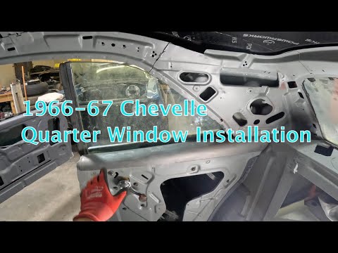 Видео: Установка бокового окна Chevelle GM A-body 1966-1967 гг.