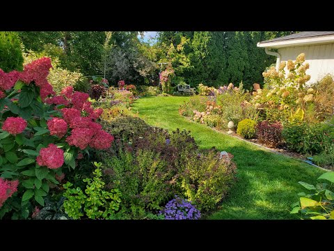 Видео: Экскурсия по садам первого дня осени, Миннесота, зона 5a