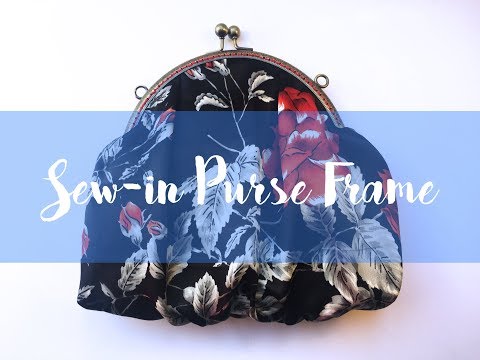 Видео: Мастер-класс по пришиванию рамки для сумки