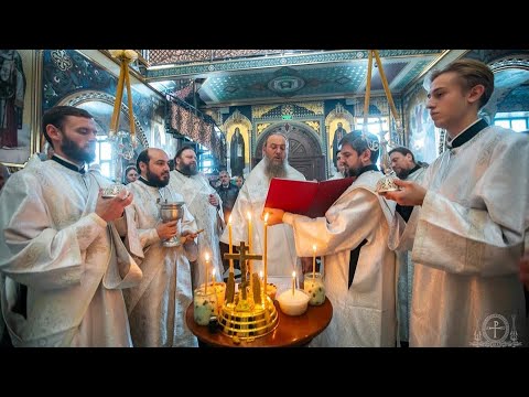 Видео: Дмитриевская поминальная суббота. Заупокойная Литургия и Панихида в Киево-Печерской Лавре