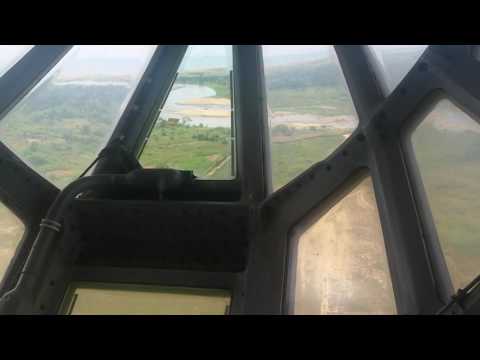 Видео: ИЛ-76 Взлёт над океаном (кабина штурмана)