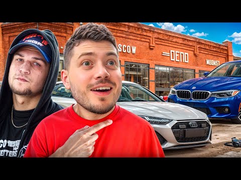 Видео: ГОНКИ ПО МОСКВЕ НА ДОРОГИХ ТАЧКАХ | УГАР В ГРИМЁРКЕ С РЕПЕРАМИ🤣