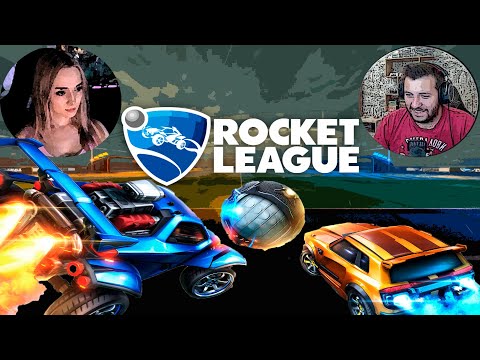 Видео: Совместный стрим  игра "Rocket League"(ПК)