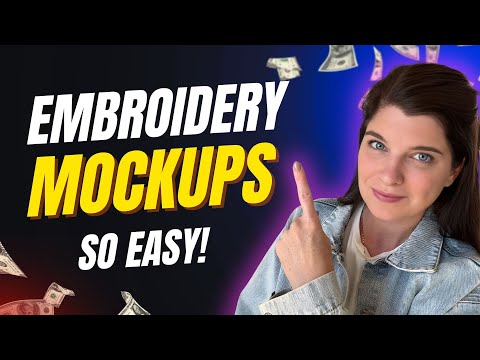 Видео: САМЫЙ ПРОСТОЙ СПОСОБ СОЗДАТЬ МАКЕТ ВЫШИВКИ БЕЗ КОНТРОЛЯ