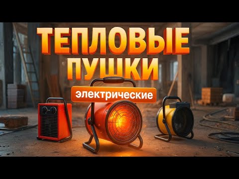 Видео: 🔥Лучшие электрические тепловые пушки 2025: Топ-5 рейтинг обогревателей для дома, гаража и мастерской