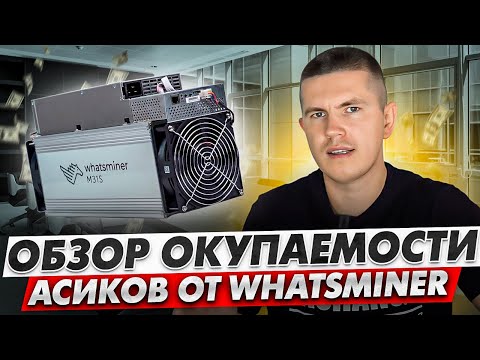 Видео: Whatsminer - обзор окупамести асиков