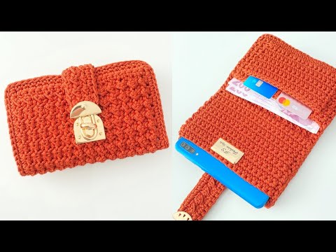 Видео: Простой и быстрый кошелёк крючком
