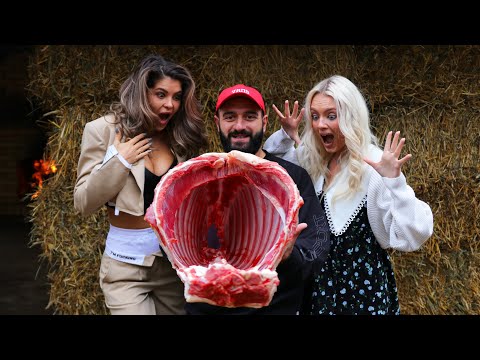 Видео: БАРАНИНА в ТАНДЫРЕ | Деревенская готовка с московскими красотками.