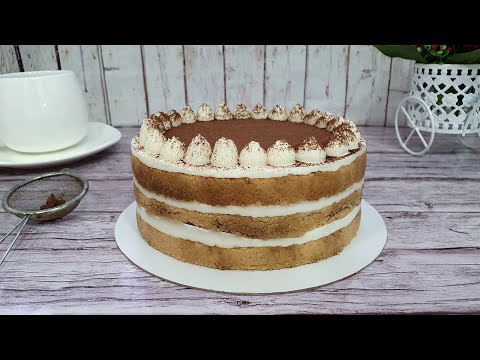 Видео: Низкокалорийный ПП Торт ТИРАМИСУ | ПП десерт без вреда для фигуры