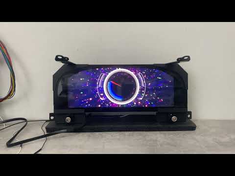 Видео: Цифровая приборная панель для Toyota Land Cruiser 100 (2003-2007) / Lexus LX470 (2003-2007)