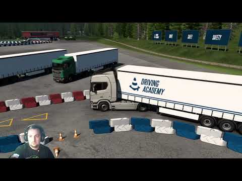 Видео: ШКОЛА ВОЖДЕНИЯ В ETS2 (2 серия)