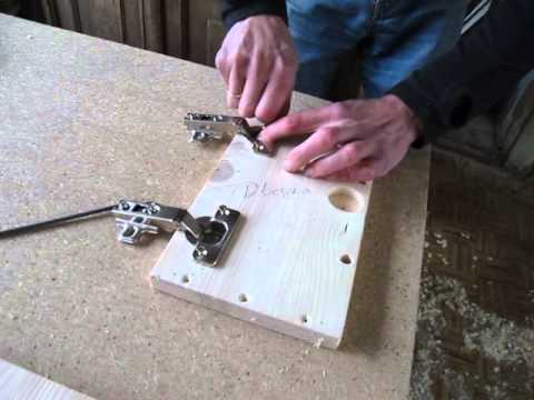 Видео: Как легко и быстро установить мебельные петли