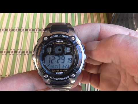 Видео: Casio AE 2000WD 1A .Мои впечатления плюсы и минусы после 3х месячного использования.