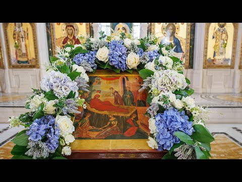 Видео: Литургия. Неделя 15-я по Пятидесятнице. Рождество Пресвятой Богородицы