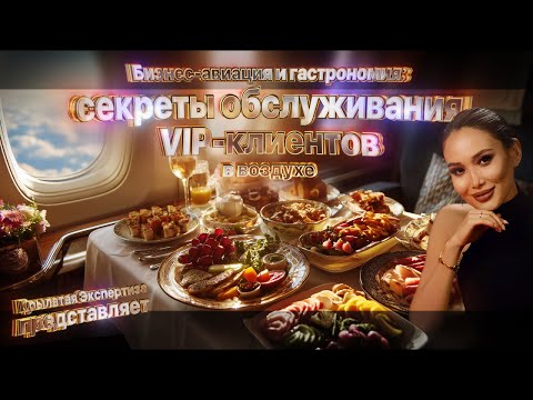Видео: Бизнес-авиация и гастрономия: секреты обслуживания VIP-клиентов в воздухе
