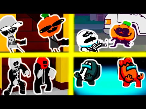 Видео: ПАРОДИИ ЖУТКИЙ МЕСЯЦ ! СКИД УМЕР ! - Spooky Month Reanimated Parodies