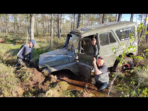 Видео: Выехали в болото, началась жесть!