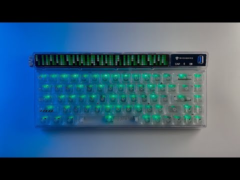 Видео: ⌨️ ПРОЗРАЧНАЯ КЛАВИАТУРА с НАСТРАИВАЕМЫМ ДИСПЛЕЕМ и RGB ПОДСВЕТКОЙ! MACHENIKE KT68 PRO