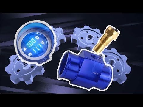 Видео: Обзор на Автомобильный цифровой светодиодный датчик ,вольтметр 2 в 1!!!