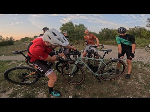 Видео: Нічна МТБешно - гревельна покатуха у лісах Дем'янового Лазу