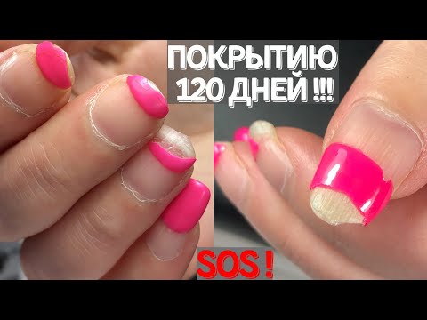 Видео: Маникюру 120 дней 😨😱 / гель лак / обзор BLUESKY (Блюскай)