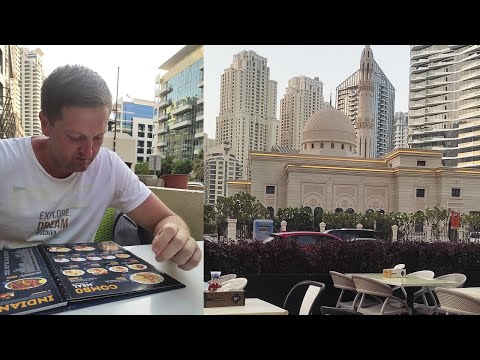 Видео: Дубай! где недорого покушать в районе Dubai Marina. Grill&Chill, Hot&Chill, Marina Pot.