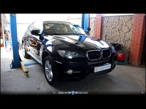 Видео: Замена мотора печки на BMW X6 2011  БМВ X6 3,0 бензин