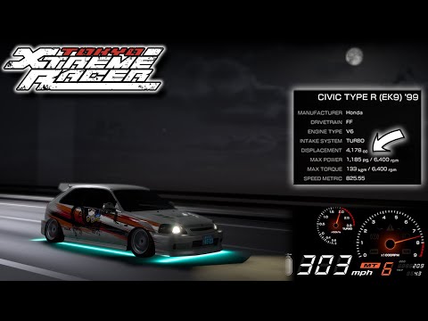Видео: VR38DETT Sweded EK9 Civic Type-R разгоняется более 300 миль в час на трассе Ванган | Tokyo Xtreme...