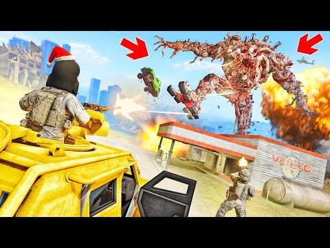 Видео: ЗОМБИ-МУТАНТ НАПАЛ НА БАЗУ ВЫЖИВШИХ В GTA 5 ONLINE ! ВЫЖИВАНИЕ В ЗОМБИ АПОКАЛИПСИСЕ В ГТА 5 !