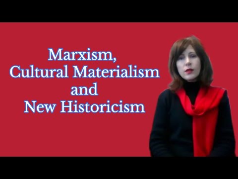 Видео: Марксизм, культурный материализм и новый историзм 101.