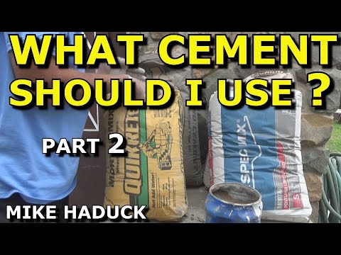 Видео: КАКОЙ ЦЕМЕНТ МНЕ ИСПОЛЬЗОВАТЬ (Часть 2) МАЙК ХЭДАК