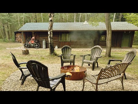 Видео: Пожар, бури и прощания | Жизнь в бревенчатом домике Moose Lodge вдали от цивилизации
