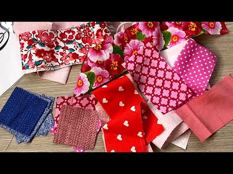 Видео: Неужели еще кто-то верит, что лоскутные вещи надо шить только из дорогих тканей? DIY мастер-класс