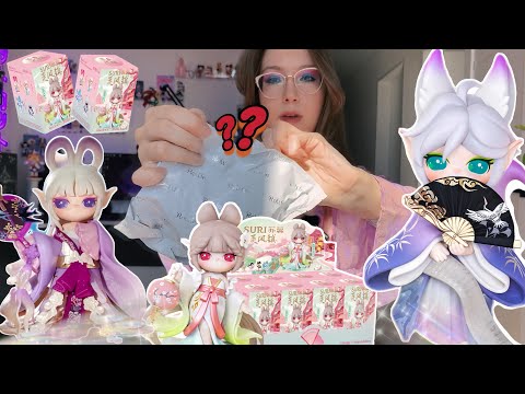 Видео: ГОРОД ЖЕНЩИН?? SURI LINGFENG TOWN 🌸 РАСПАКОВКА БЛАЙНД БОКСОВ