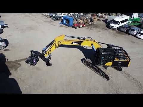 Видео: Китайский гусеничный харвестер SANY SY245F - видеообзор