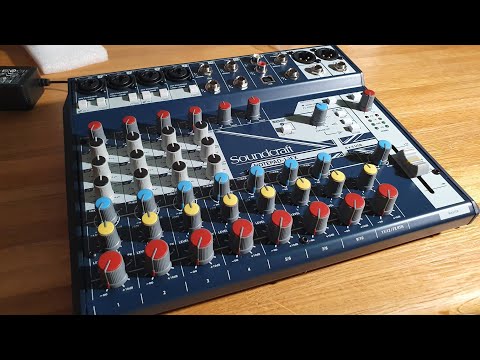 Видео: Микшерный Пульт Soundcraft Notepad 12fx распаковка и первые впечатления