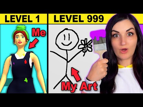 Видео: Я пытался стать художником... но мои работы были настолько плохи, что это сломало игру
