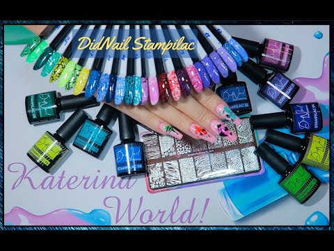 Видео: Лак для Стемпинга DidNail Stampilac с гелевой текстурой / Wildberries.