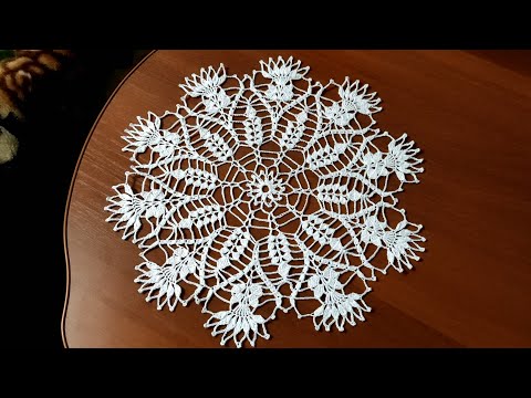 Видео: САЛФЕТКА ажурная КРЮЧКОМ для начинающих.