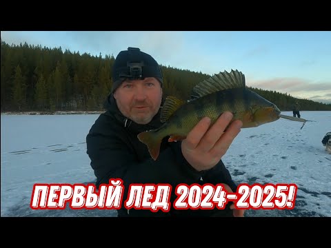 Видео: Первый ЛЁД 2024-2025. ОТЛИЧНЫЙ окунь на БЛЕСНУ и РАТЛИН!