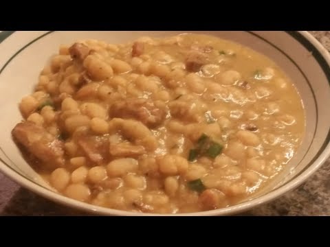 Видео: Белая морская фасоль по-каджунски