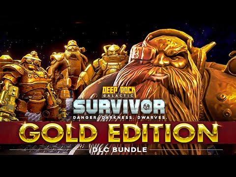 Видео: Золотые Дворфы | Deep Rock Galactic: Survivor - Supporter Pack 5 часть / DRG Survivor