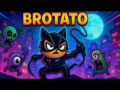 Видео: Brotato - Новый герой: Котошка 🐱