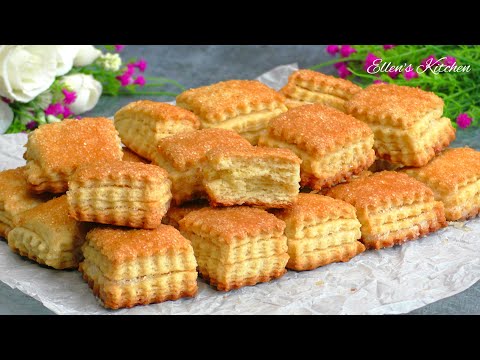 Видео: Самое вкусное и самое быстрое печенье! Готовьте хоть каждый день!