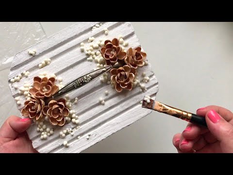 Видео: DIY Beautiful cardboard box | Handmade  decor | Сraft idea