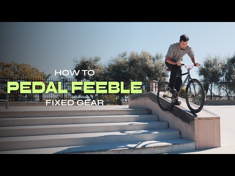 Видео: Как СЛАБО КРУТИТЬ ПЕДАЛИ на велосипеде с фиксированной передачей