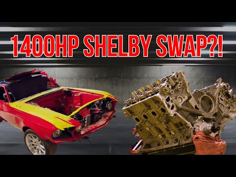 Видео: 1400-сильный Shelby Monster устанавливается в наш Mustang Fastback 1969 года🔥